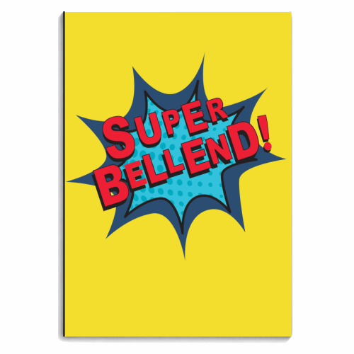 Super Bellend! - personalised A4, A5, A6 notebook by The Boy and the Bear