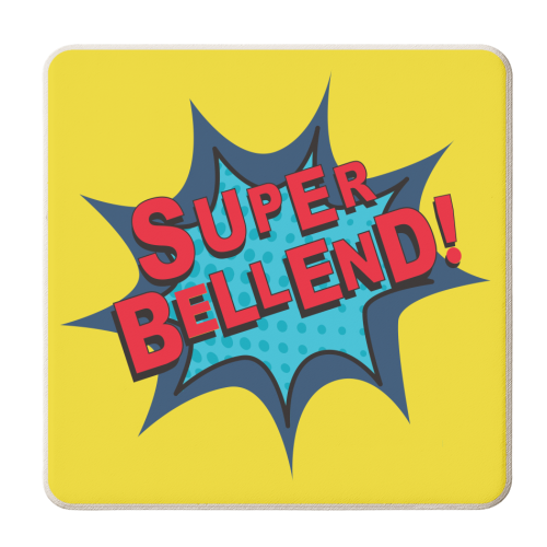 Super Bellend! - personalised beer coaster by The Boy and the Bear