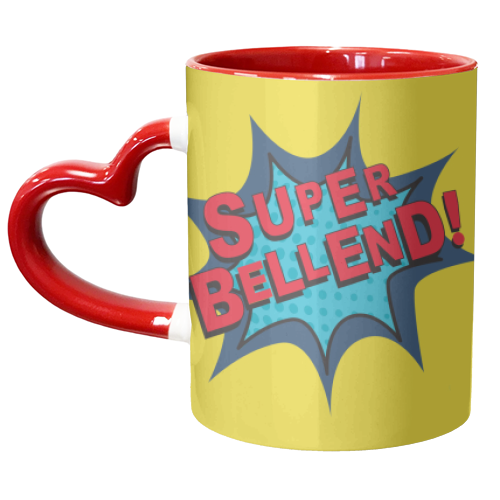 Super Bellend! - unique mug by The Boy and the Bear