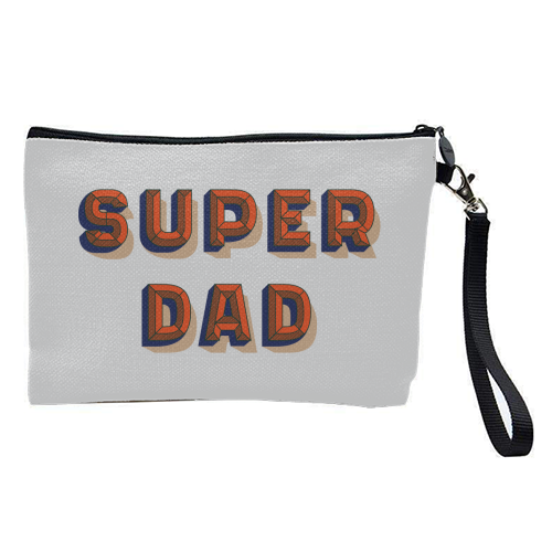 Super Dad - pretty makeup bag by Tea Filipi
