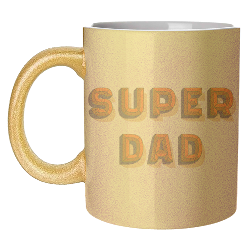 Super Dad - unique mug by Tea Filipi
