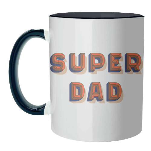 Super Dad - unique mug by Tea Filipi