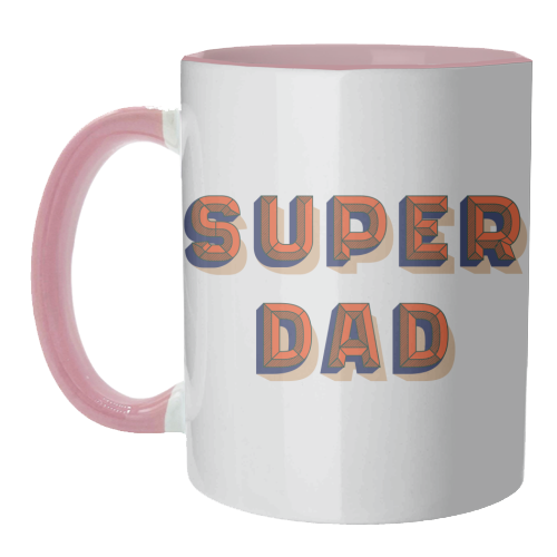 Super Dad - unique mug by Tea Filipi