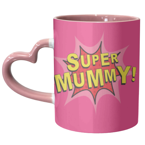 Super Mummy - unique mug by The Boy and the Bear