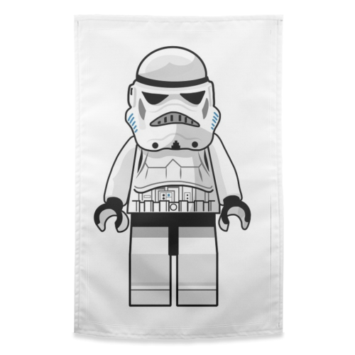 Super Trooper - funny tea towel by ainsley wilson