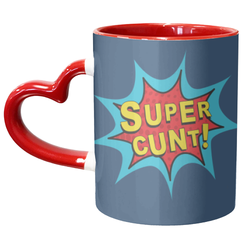 SUPERCUNT - unique mug by The Boy and the Bear