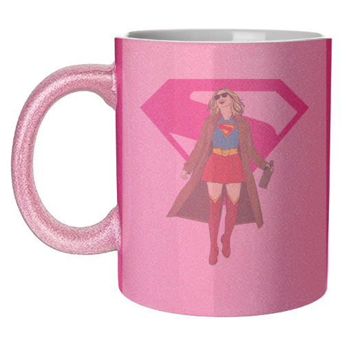 Supergirl - unique mug by Danny Welch