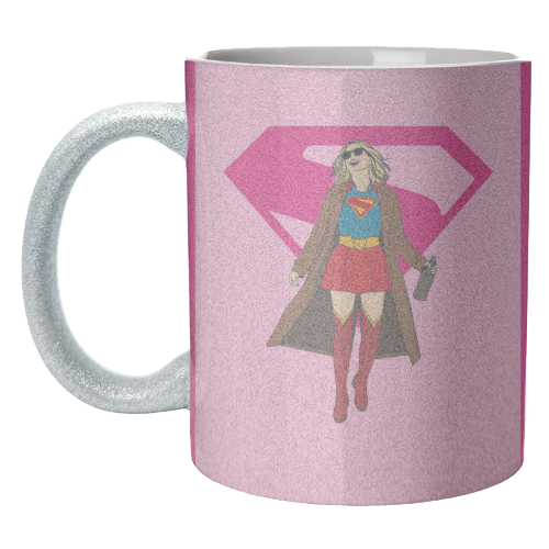 Supergirl - unique mug by Danny Welch