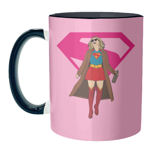 Supergirl - unique mug by Danny Welch