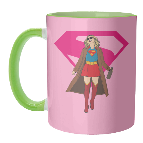 Supergirl - unique mug by Danny Welch