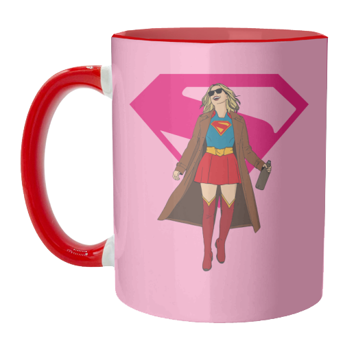 Supergirl - unique mug by Danny Welch