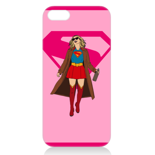 Supergirl - unique phone case by Danny Welch