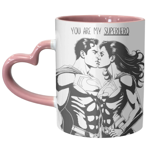 SUPER LOVERS KEN&MERRY LOVERS CUP ノベリティ Superlovers: Unique coffee mugs created by Ms Doodle - Buy on Art Wow