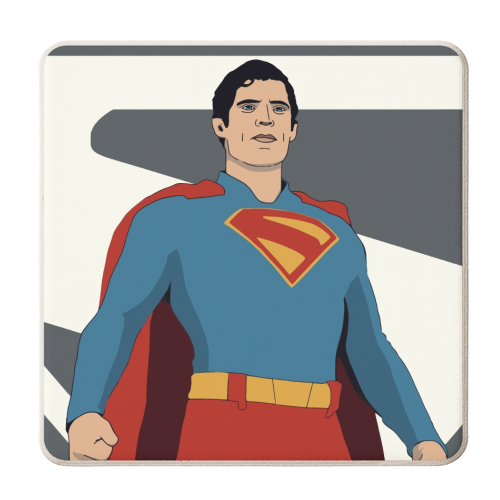 Superman Last Son - personalised beer coaster by Danny Welch