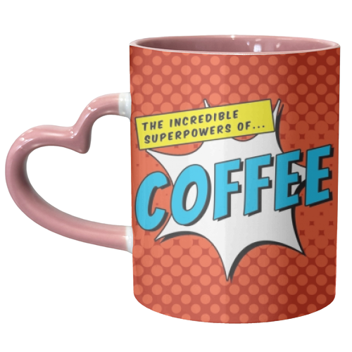 Superpower Coffee Mug, Comic Book Mug, Comic Book Gift, Nerd Mug, Nerd Gift, Mug For Nerd, Gift For Nerd - unique mug by InspiredImages