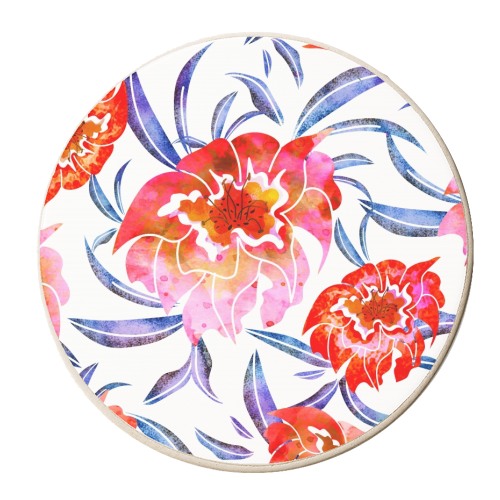 Surface of Love - personalised beer coaster by Uma Prabhakar Gokhale