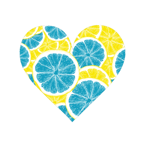 Surreal Blue Lemons and Sicilian Yellow Lemons - Magnet by Art Heart Home and Fashion