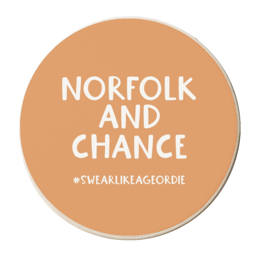 Swear like a Geordie - personalised beer coaster by Giddy Kipper