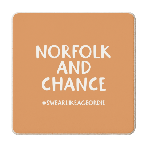 Swear like a Geordie - personalised beer coaster by Giddy Kipper