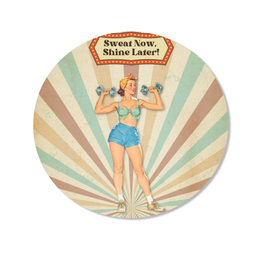 Sweat Now, Shine Later! - Magnet by DejaReve