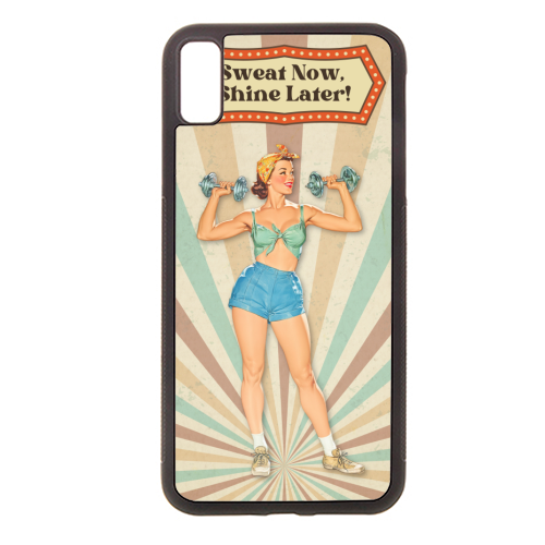 Sweat Now, Shine Later! - stylish phone case by DejaReve