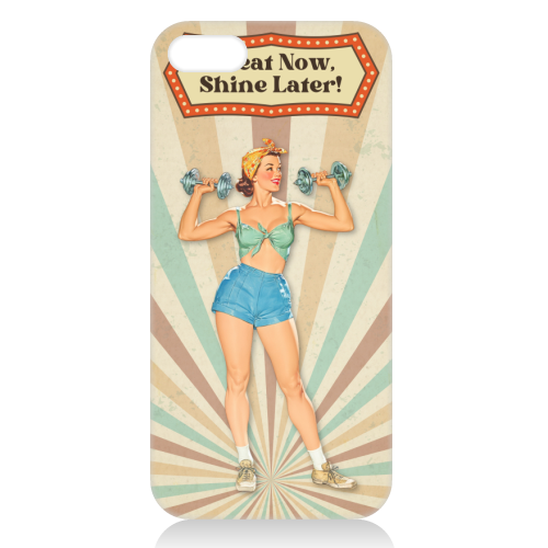 Sweat Now, Shine Later! - unique phone case by DejaReve