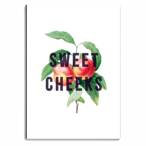 Sweet Cheeks - personalised A4, A5, A6 notebook by The 13 Prints
