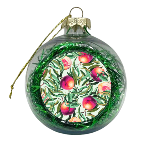 Sweet Peaches - xmas bauble by Uma Prabhakar Gokhale