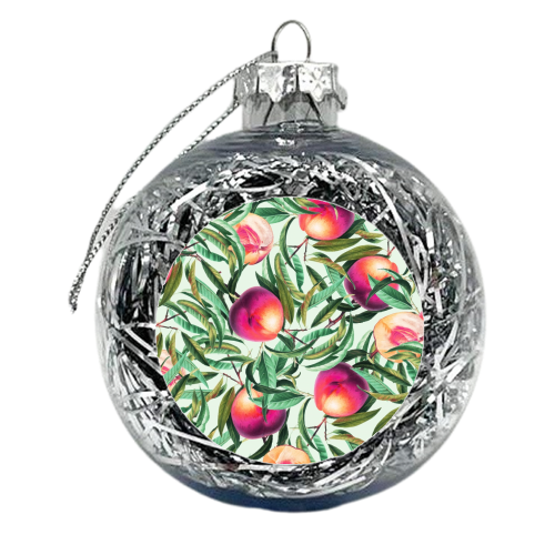 Sweet Peaches - xmas bauble by Uma Prabhakar Gokhale