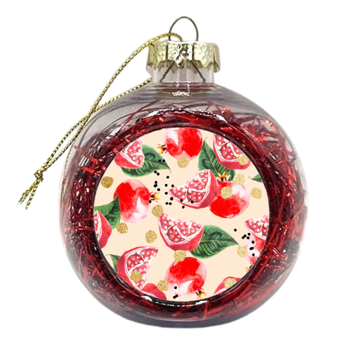 Sweet Pom - xmas bauble by Uma Prabhakar Gokhale