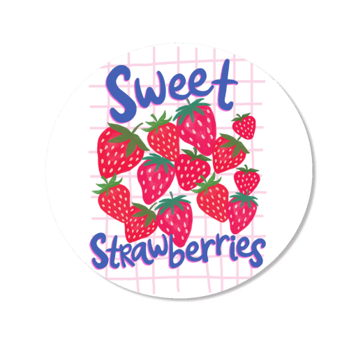 Sweet Strawberries - Magnet by The Boy and the Bear