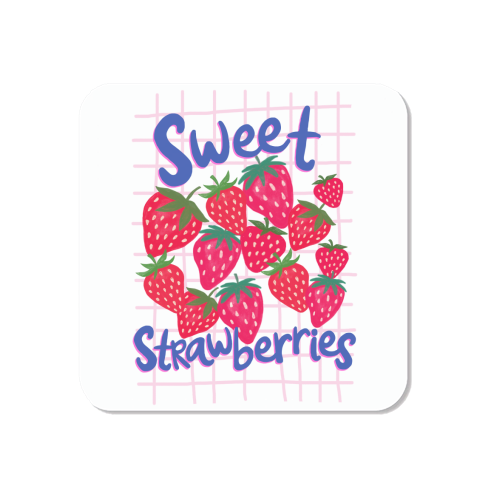 Sweet Strawberries - Magnet by The Boy and the Bear