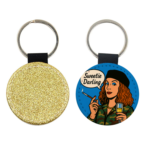 Sweetie Darling - keyring by Ms Doodle
