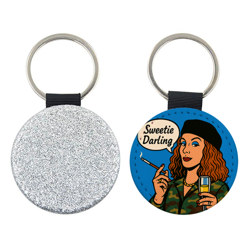 Sweetie Darling - keyring by Ms Doodle