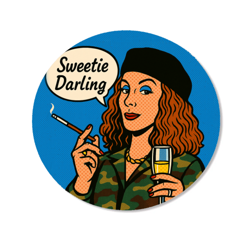 Sweetie Darling - Magnet by Ms Doodle