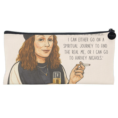 Sweetie Darling, Two Choices. - flat pencil case by Ms Doodle