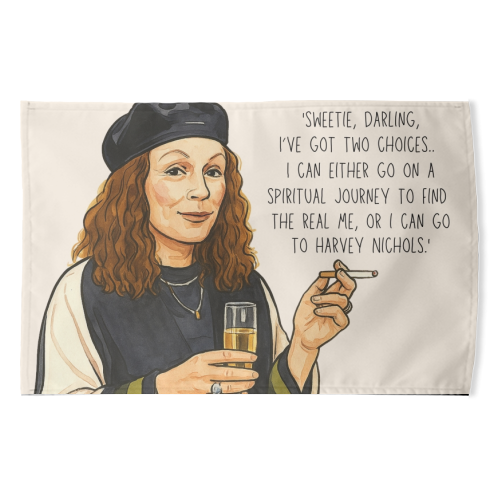 Sweetie Darling, Two Choices. - funny tea towel by Ms Doodle