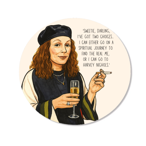 Sweetie Darling, Two Choices. - Magnet by Ms Doodle