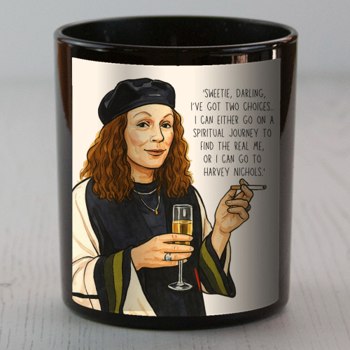 Sweetie Darling, Two Choices. - scented candle by Ms Doodle