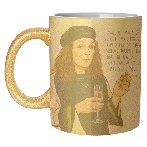 Sweetie Darling, Two Choices. - unique mug by Ms Doodle