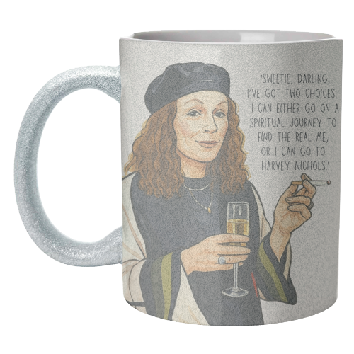 Sweetie Darling, Two Choices. - unique mug by Ms Doodle