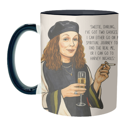 Sweetie Darling, Two Choices. - unique mug by Ms Doodle
