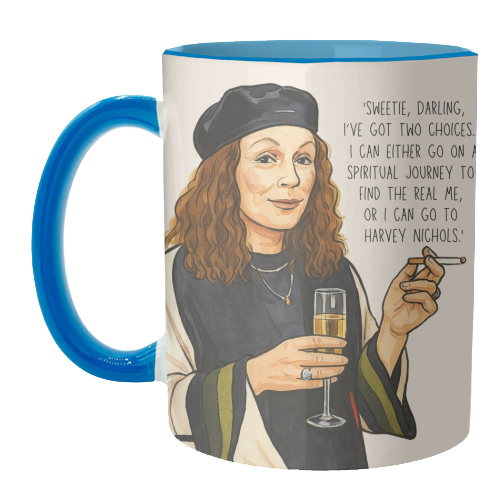 Sweetie Darling, Two Choices. - unique mug by Ms Doodle