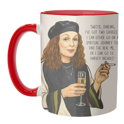 Sweetie Darling, Two Choices. - unique mug by Ms Doodle