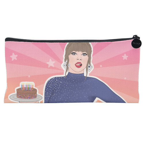 Swiftie - flat pencil case by Loren Grosvenor