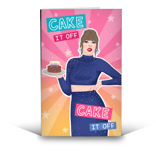 Swiftie - funny greeting card by Loren Grosvenor