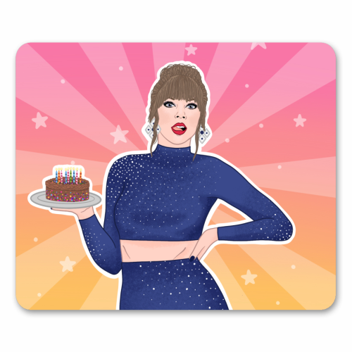 Swiftie - mouse mat by Loren Grosvenor