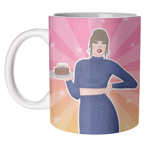Swiftie - unique mug by Loren Grosvenor
