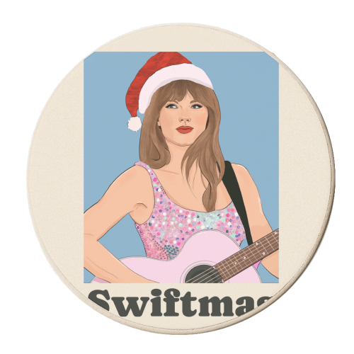 Swiftmas! - personalised beer coaster by The Queer Store