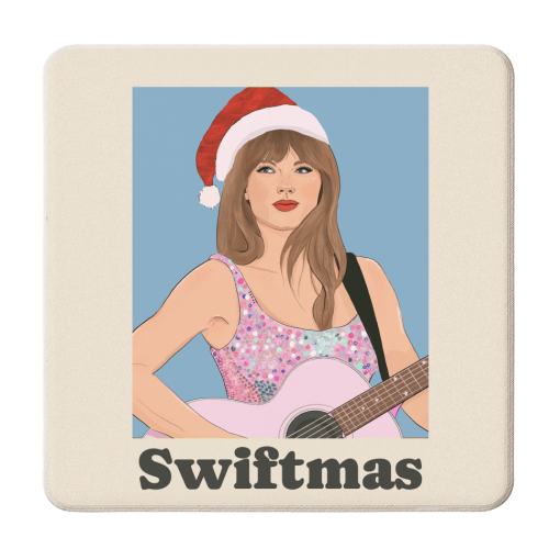 Swiftmas! - personalised beer coaster by The Queer Store